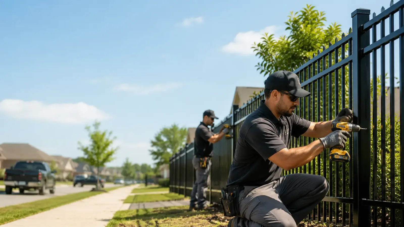 Metal Fence Installation in Adelphi, OH